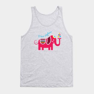 cute elephant Tank Top